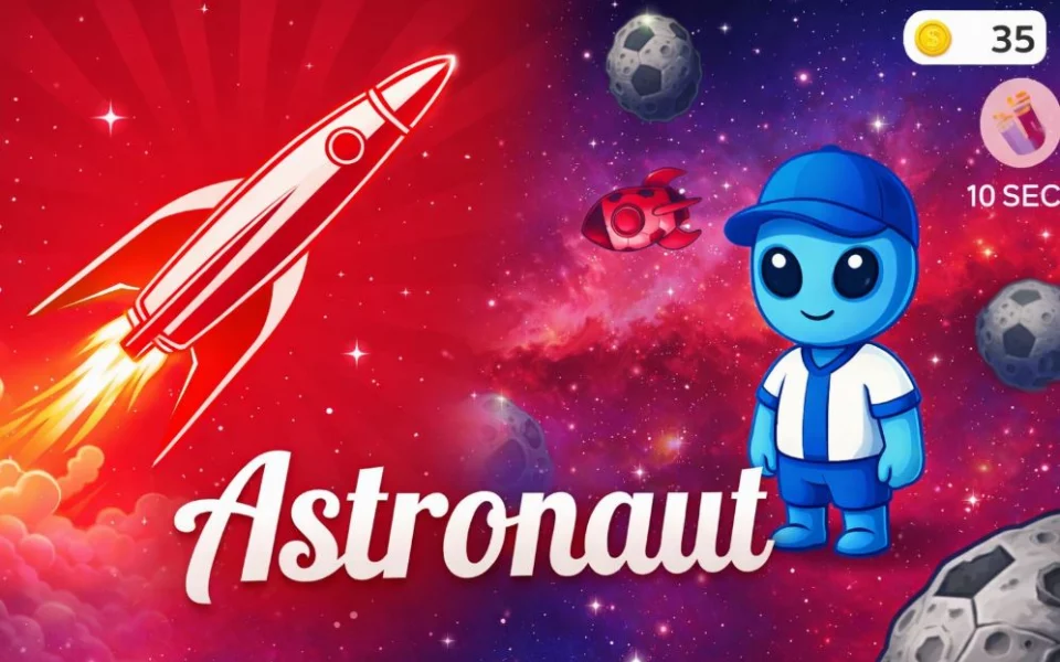 Astronaut Crash Game game screenshot